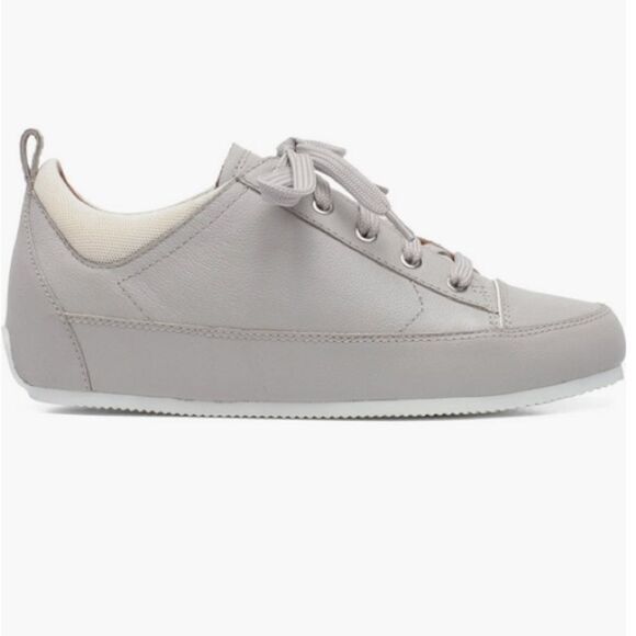 Linea Paolo Kristen Sneakers Women's Size 11 Light Gray White Leather NWOT‎ - Picture 5 of 10